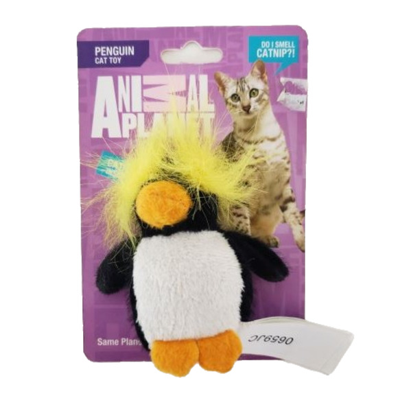 Animal Planet Penguin Plush Catnip Cat Toy 3" - Picture 1 of 1